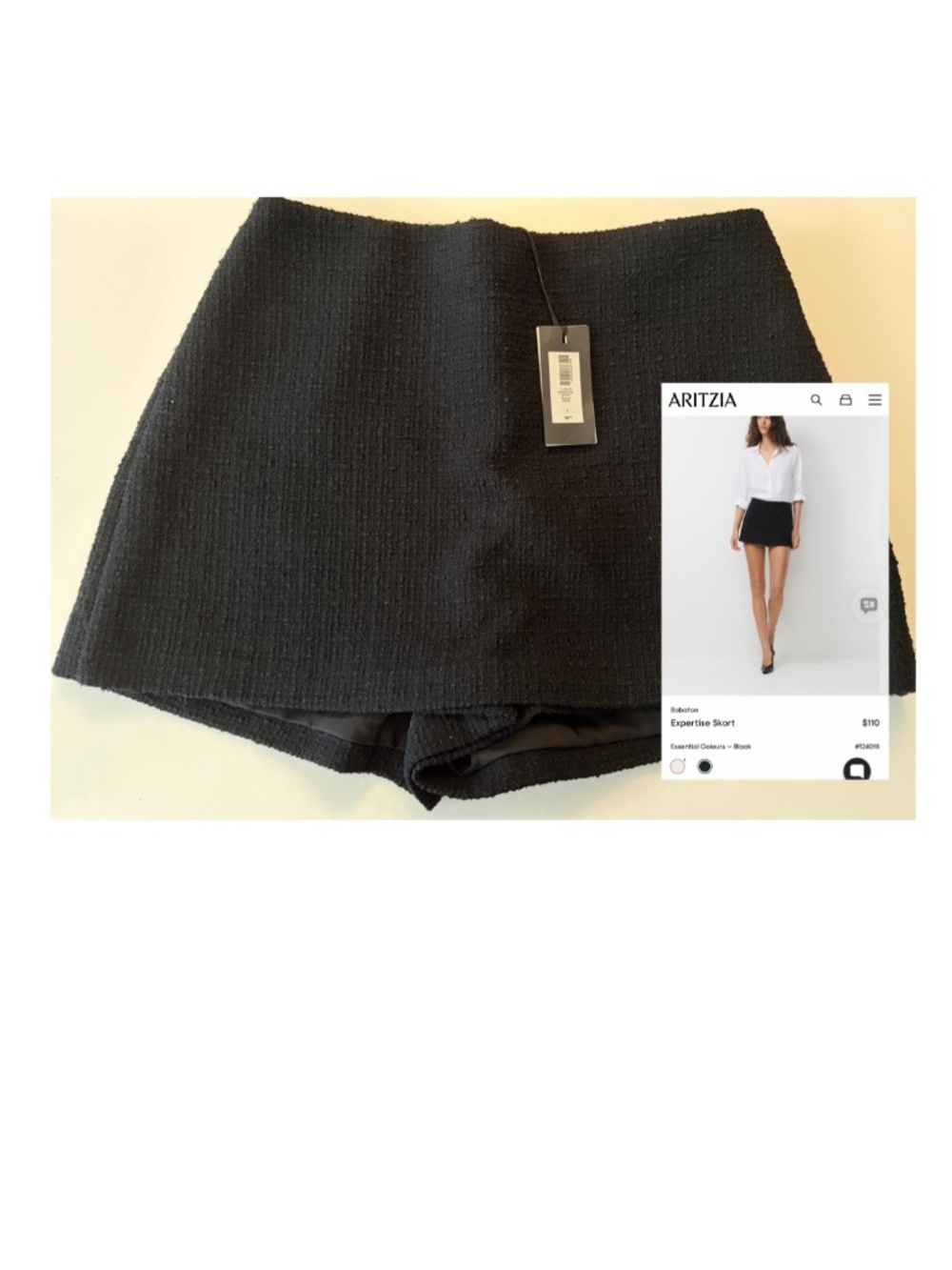 Expertise Skort Size 2 Babaton  - Aritzia